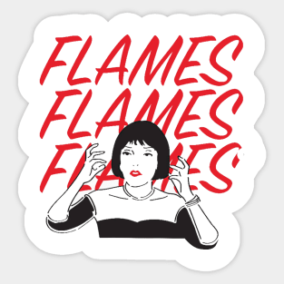 flames Sticker